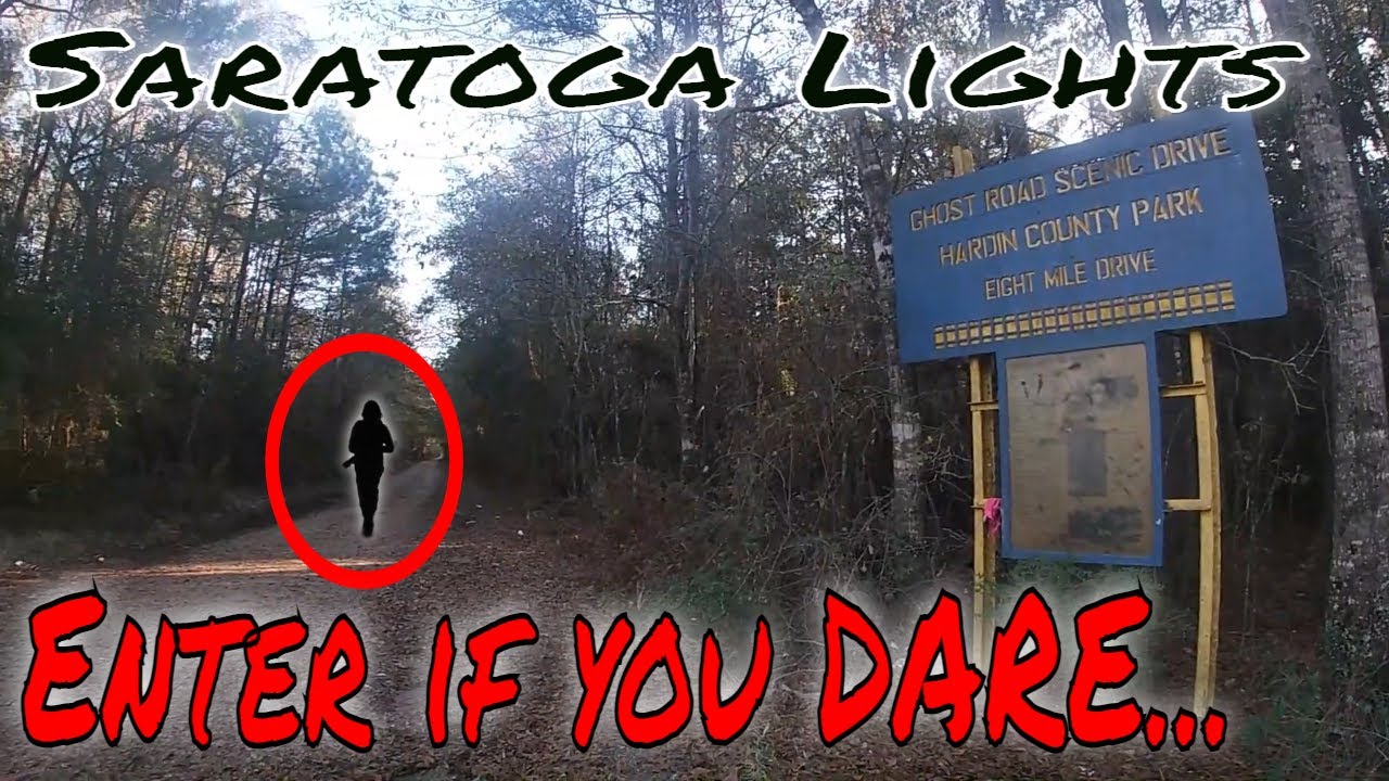 The Scariest Abandoned Ghost Road In Texas | Saratoga Lights | Bragg's Road | Saratoga, Texas