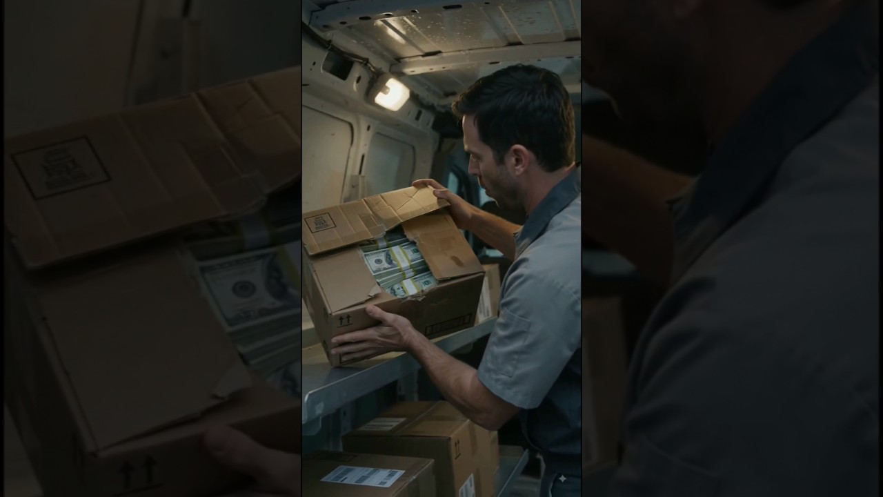 USA📦 Delivery Driver Found a Box Full of Cash&hellip; Then the FBI Showed Up! 😱💵 | USA Crime Story