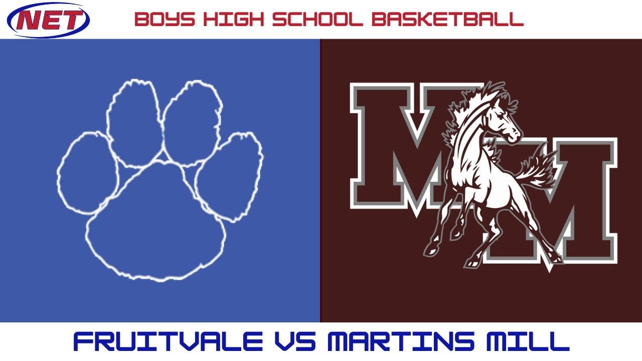 HS Boys Basketball: Fruitvale vs Martins Mill