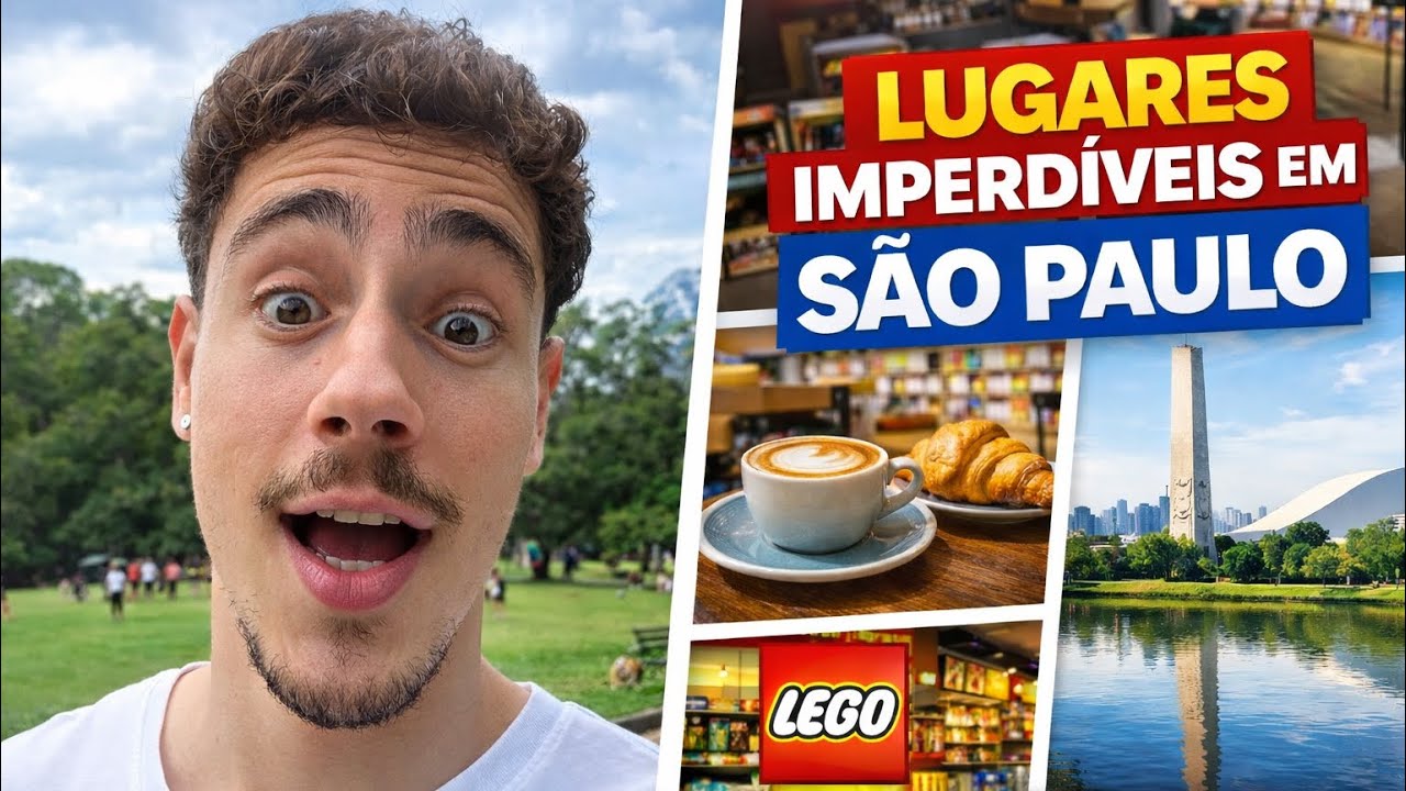 O que fazer em São Paulo em um dia | cafés, Lego e Ibirapuera