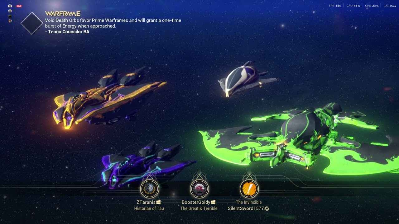 Warframe Archon Hunt #013