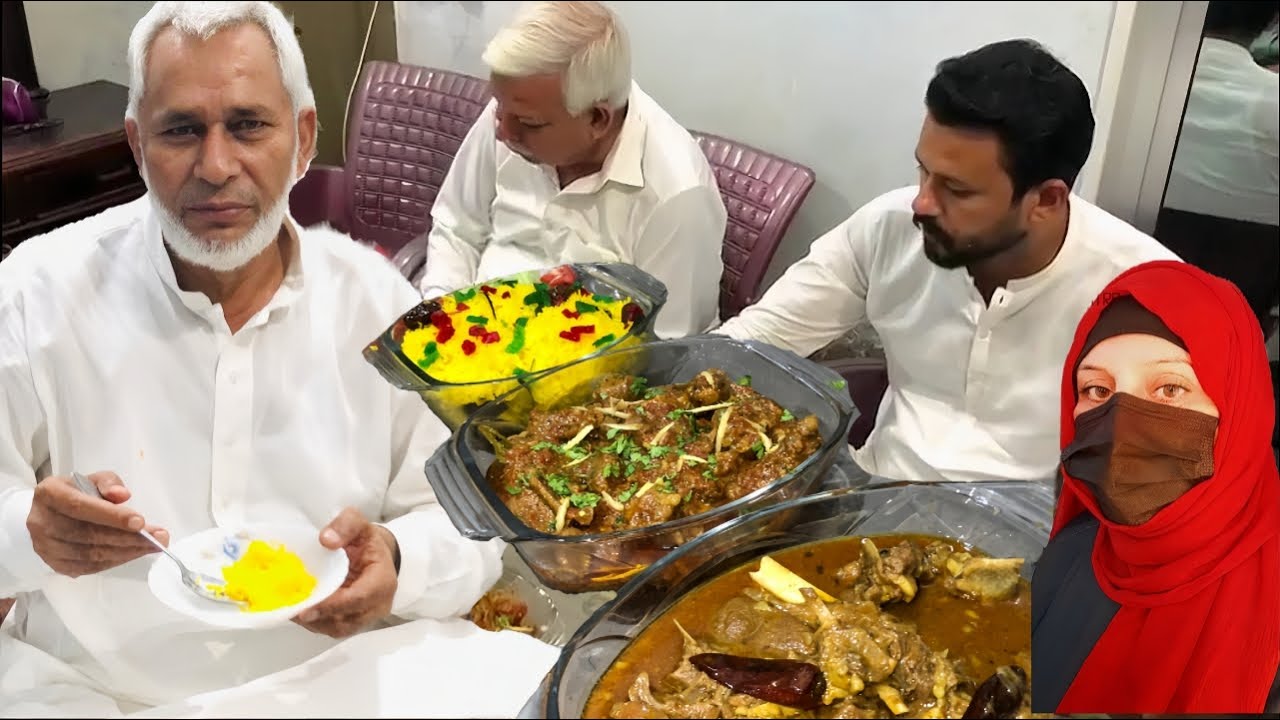 Daawat vlog pakistan || Daawat vlog 2023/ Mutton kunna, mutton karahi, zarda recipe/ Pakistani vlog