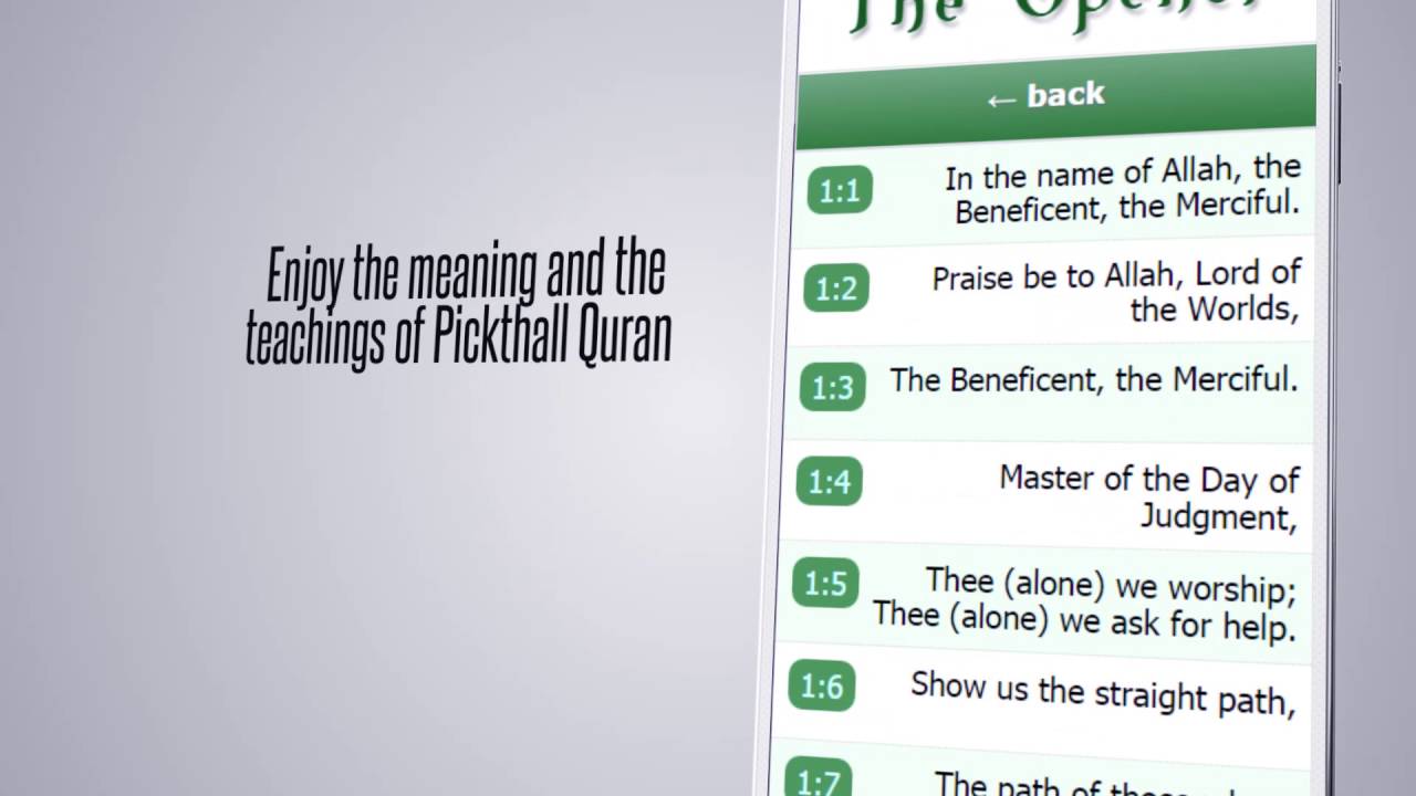 Quran Pickthall