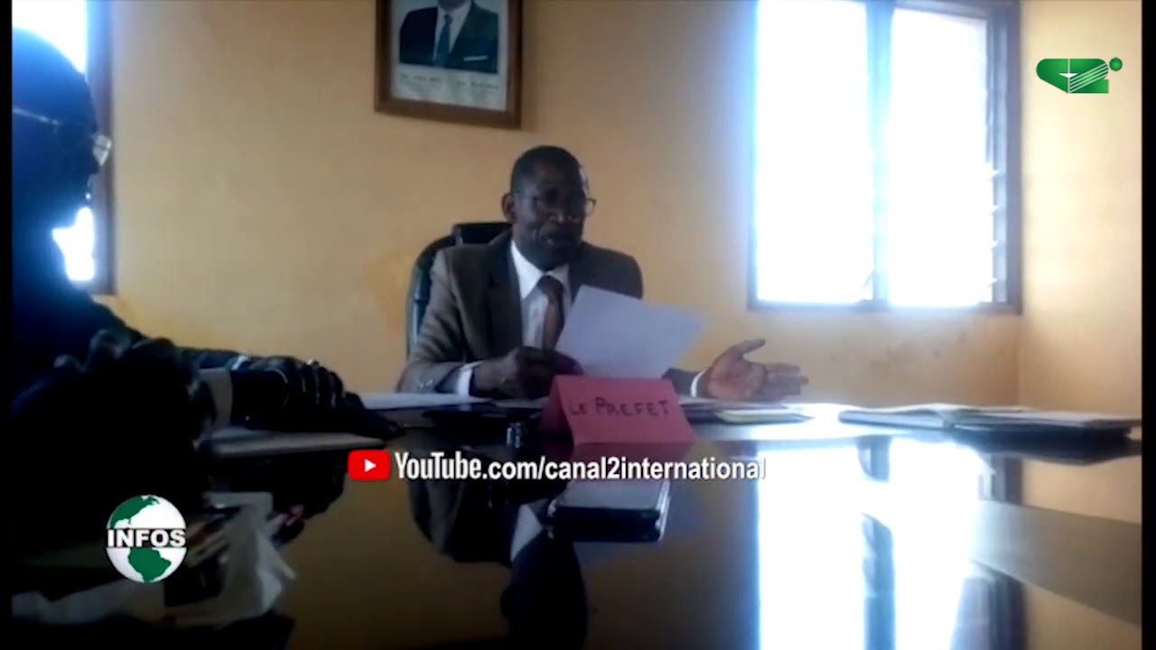 FOUMBAN: BRAS DE FER ENTRE LE MAIRE  ET LE PRÉFET (JT, 01/09/2020)