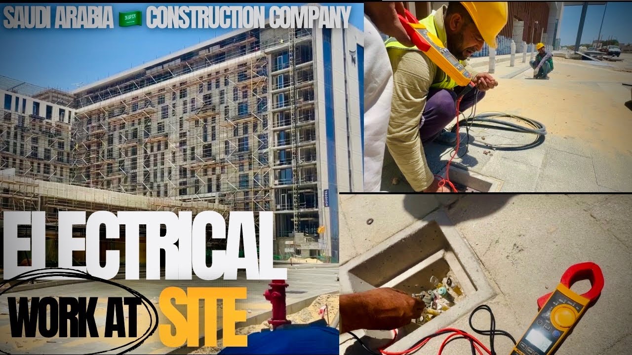 Site Inspection | Electrical Quality Control | Earth Pit Continuity Test | Dammam Project