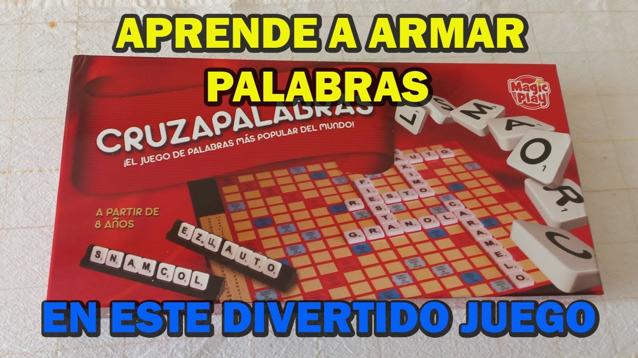 ¿Cómo jugar Scrabble / Cruzapalabras? Te explicamos a detalle