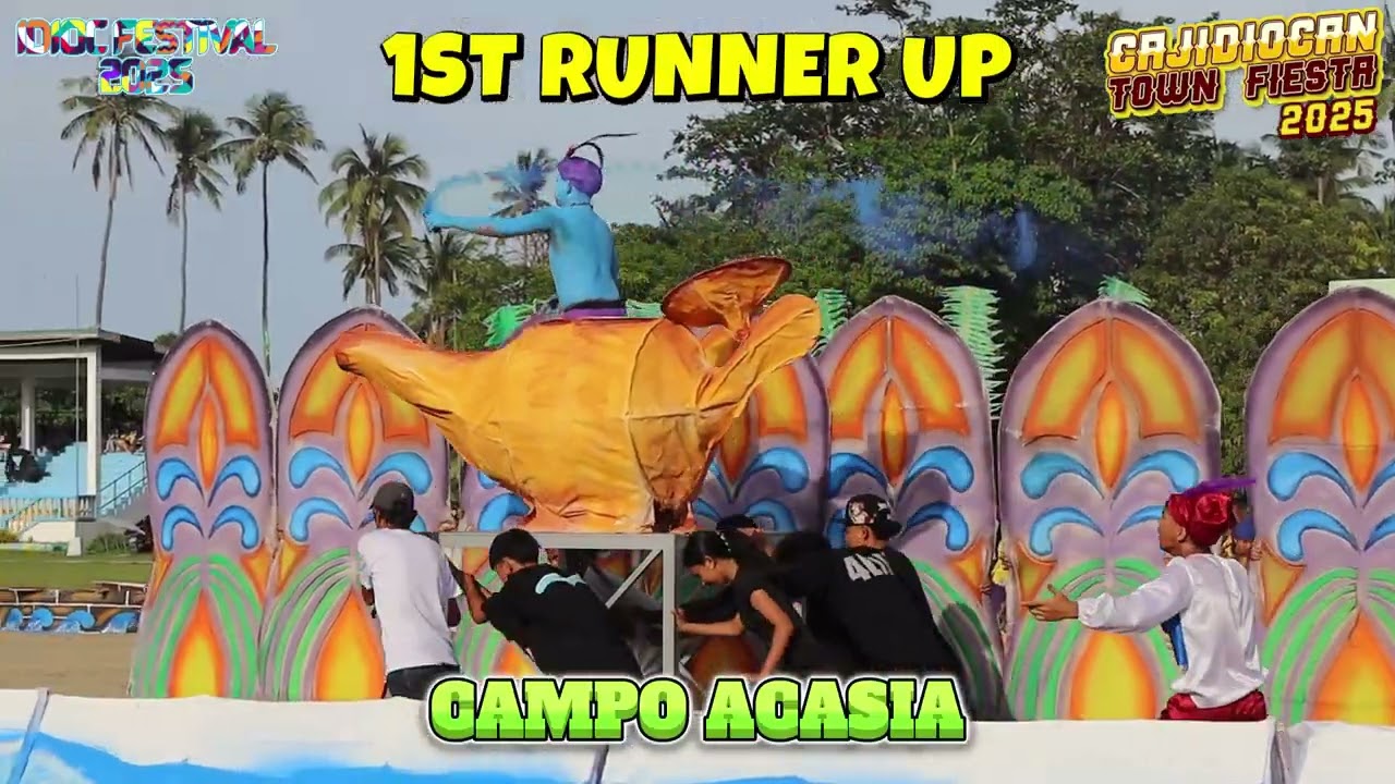 CAJIDIOCAN FIESTA 2025 IDIOC FESTIVAL 1ST RUNNER UP CAMPO ACASIA
