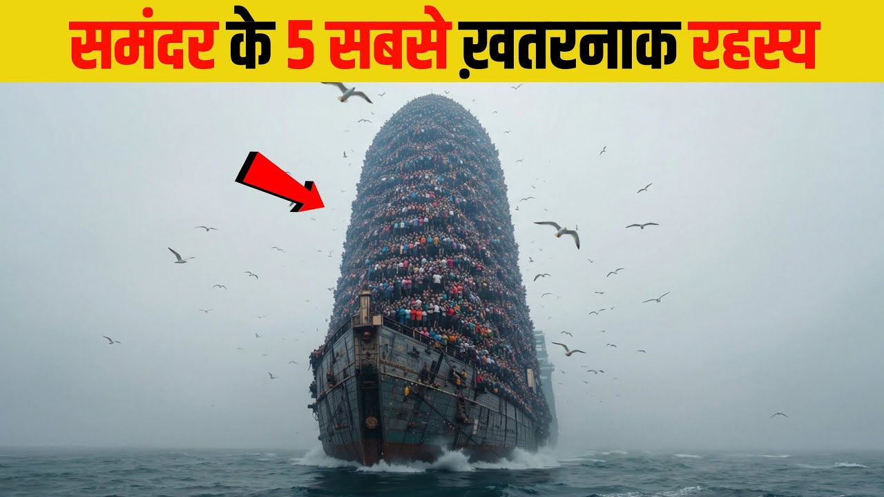 समंदर की 5 सबसे अनसुलझी रहस्यमयी घटनाएं| 5 Unsolved Sea Mysteries in Hindi,