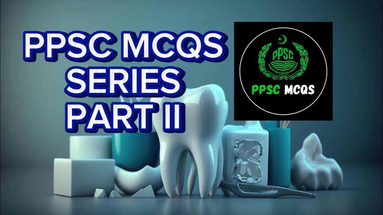 PPSC MCQS SERIES PART II