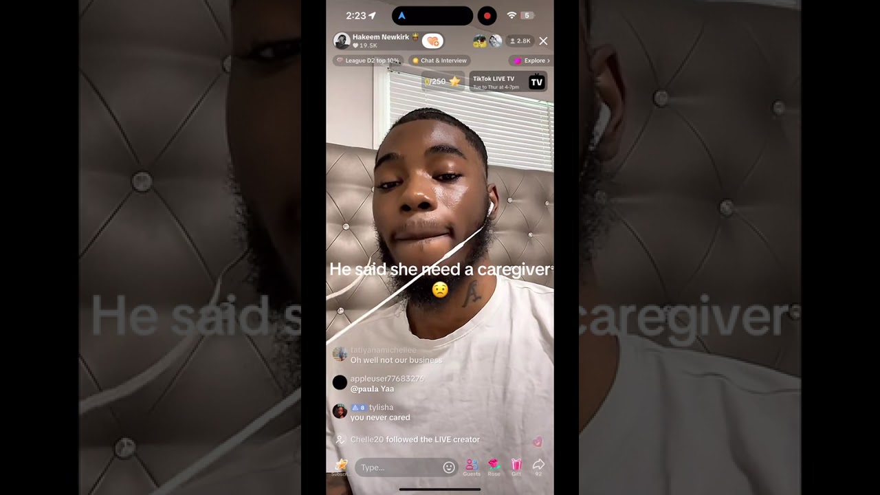 hakeemnewkirk speaks on his relationship with shaydee |#shaderoom #messy