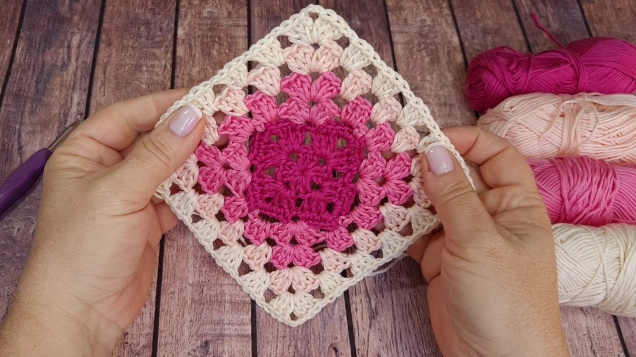 Granny Cuadrado Versus Rombo...Tejemos JUNTAS... crochet?