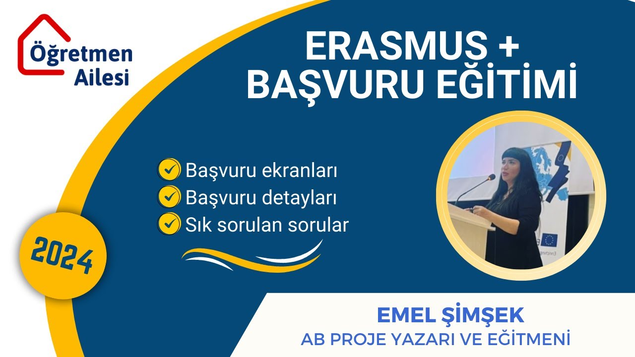 Erasmus+ Başvuru Eğitimi - Emel Şimşek