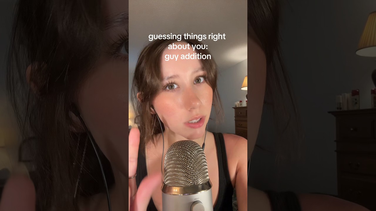 ASMR | Guessing Things Right About You (Guy Edition)  #asmr #tingles #asmrsounds #asmrtriggers