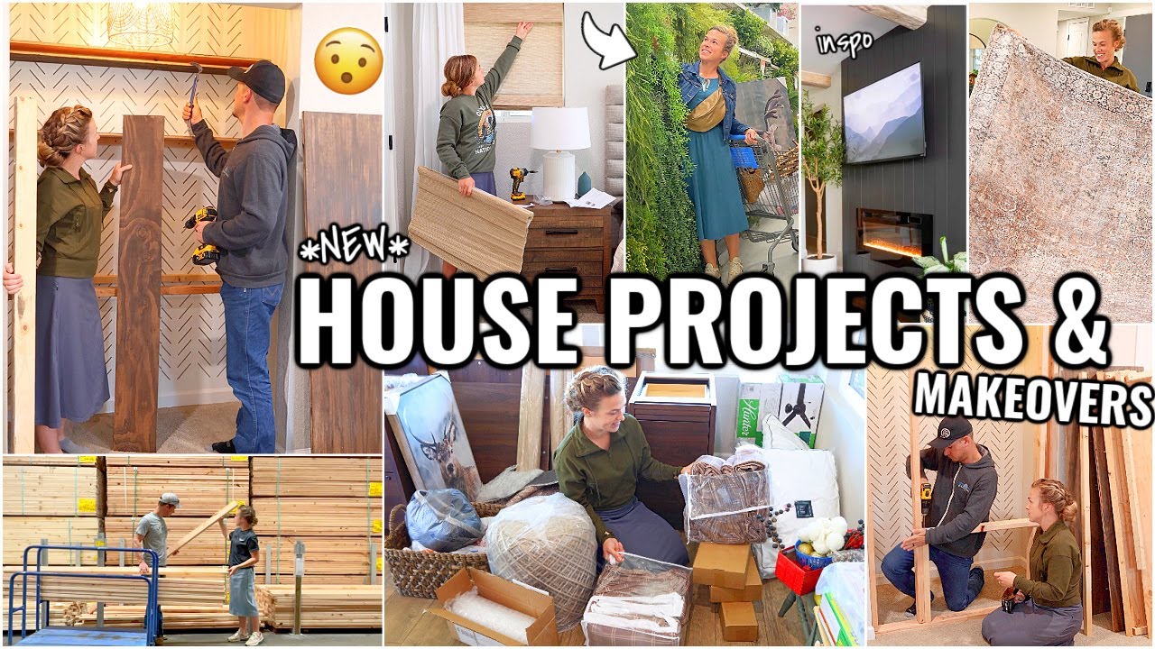 НАЧИНАЕМ НОВЫЕ ДОМАШНИЕ ПРОЕКТЫ!! 🏠 СКОРО ВАС ЖДЕТ РЕМОНТ КОМНАТ И СТРОИТЕЛЬСТВО КАМИНА СВОИМИ РУ...
