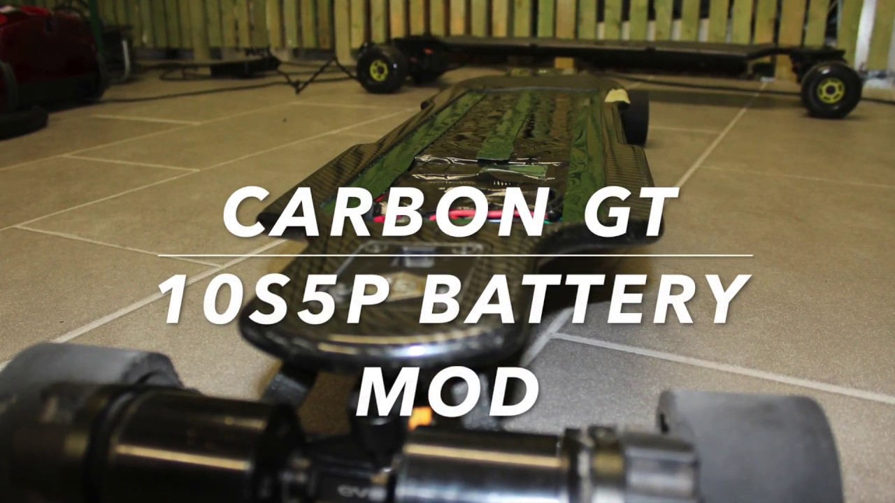 Evolve Carbon GT - 10S5P Battery Mod