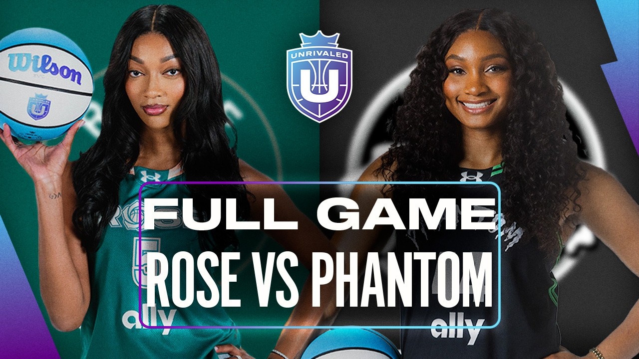 ROSE vs. PHANTOM | Live Game | Unrivaled Basketball