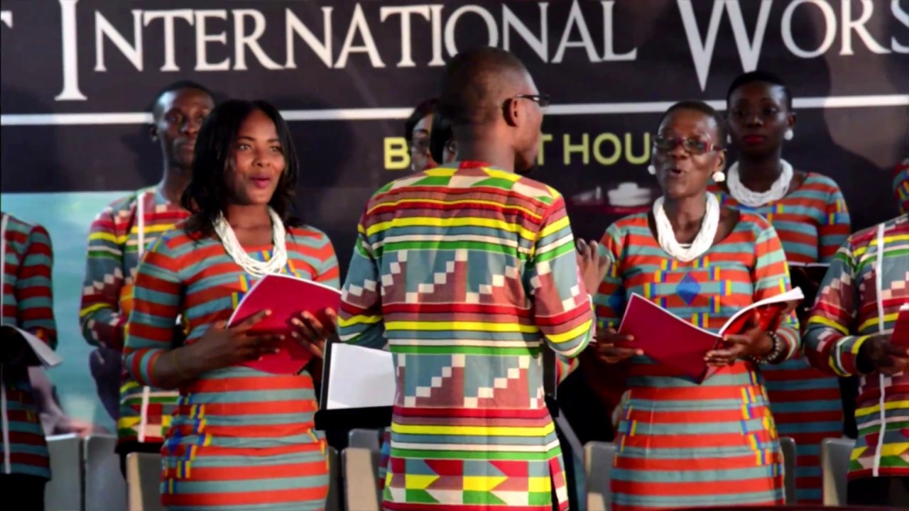Iesu Aseda sang by Olive Evangel Choir