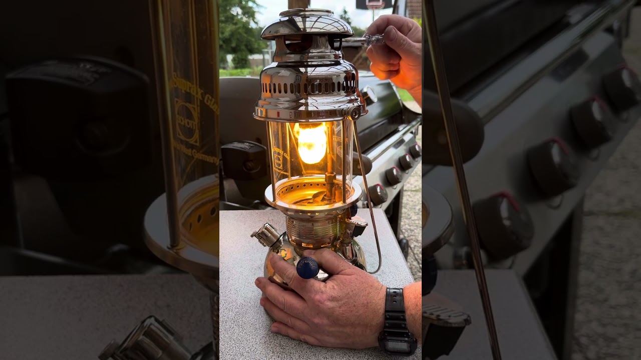 Petromax HK 500 Softstart mit neuem Glühstrumpf