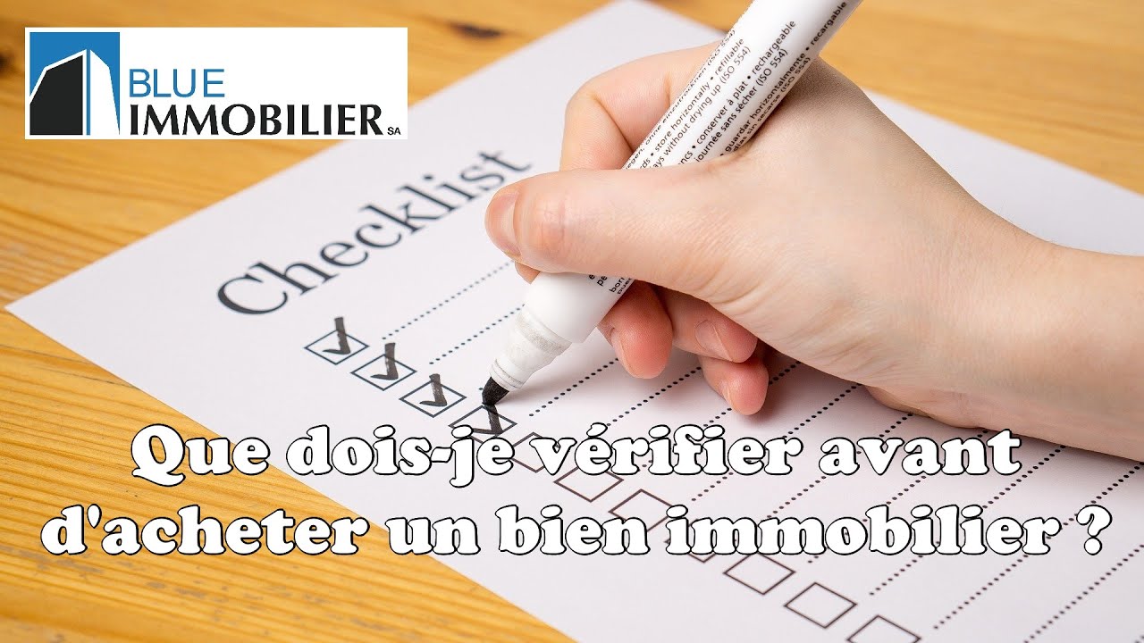 IMMOBILIER: QUE FAUT IL CONTRÔLER AVANT D'ACHETER?