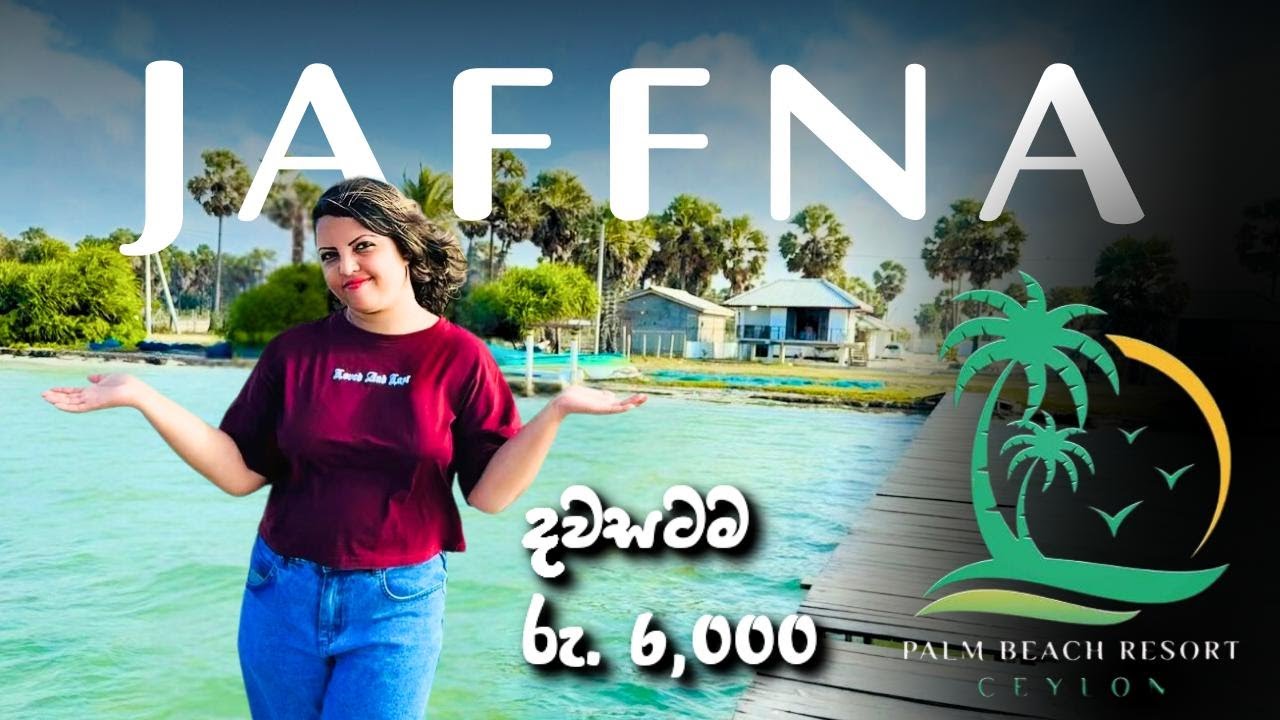 Jaffna සුපිරි view එකක් එක්ක Budget Hotel එකක් 😍 Palm Beach Resort Ceylon, Jaffna