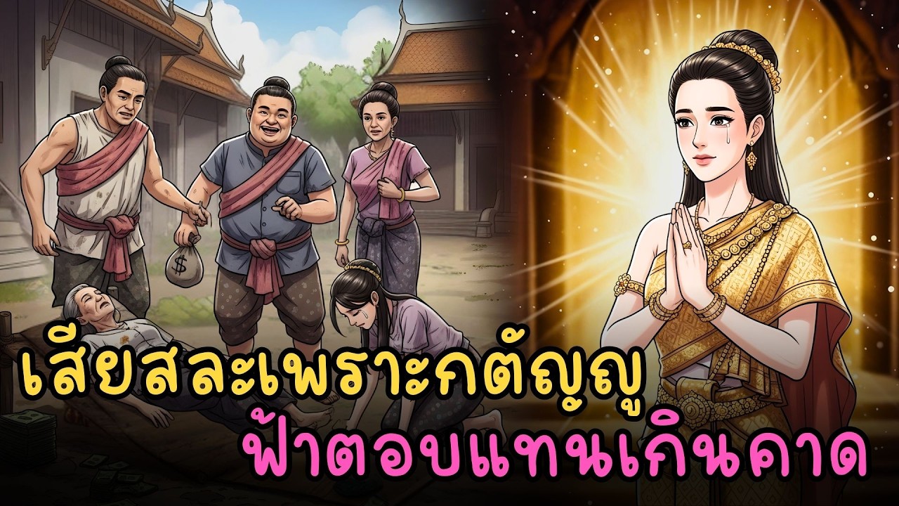 ภรรยายอมเป็นอนุช่วยแม่ คำบุญเก่าพาเป็นคุณหญิง| นิทานพื้นบ้านไทย · เรื่องเล่าเก่าแก่