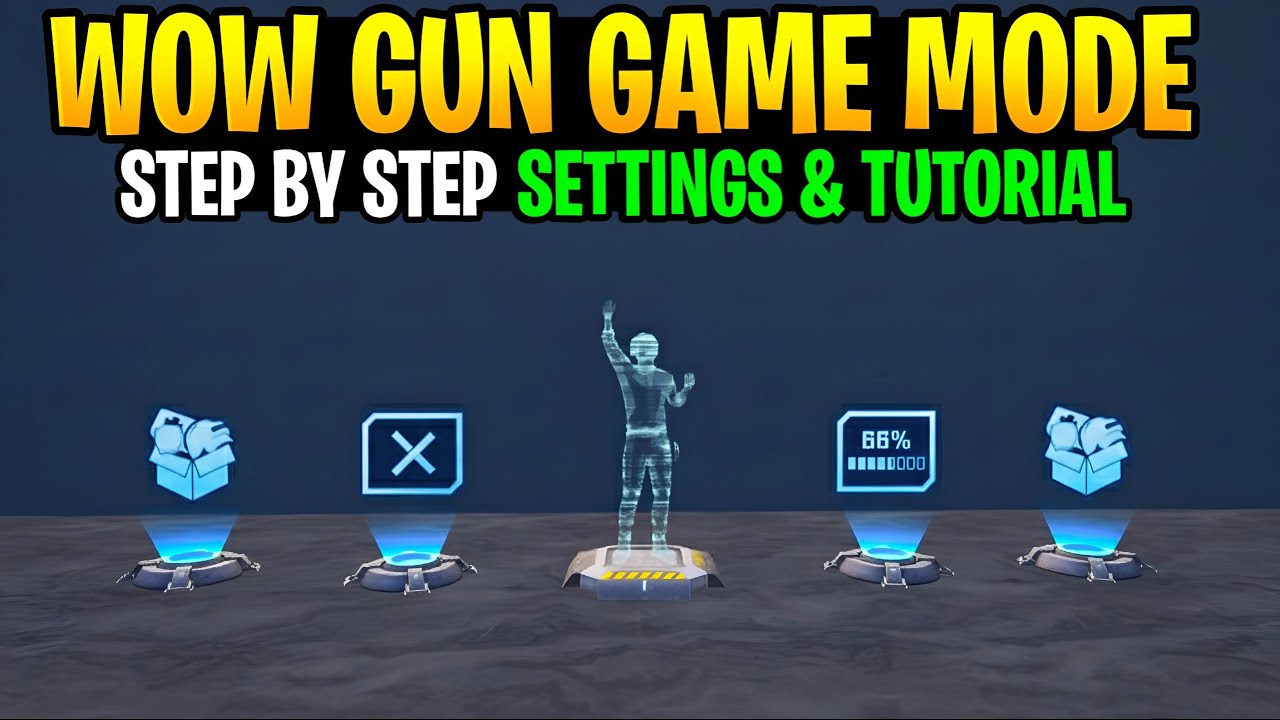 How To Make GUNGAME WOW MAP in BGMI | How To Create GUNGAME WOW MAP with Settings | Wow 1vs1 Gungame