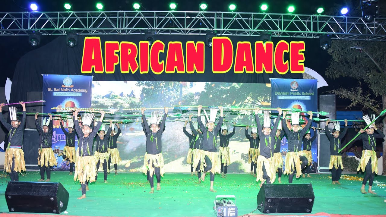 St. Sai Nath Academy | Annual Function 2020 | African dance act (  Afro Jazz Dance )