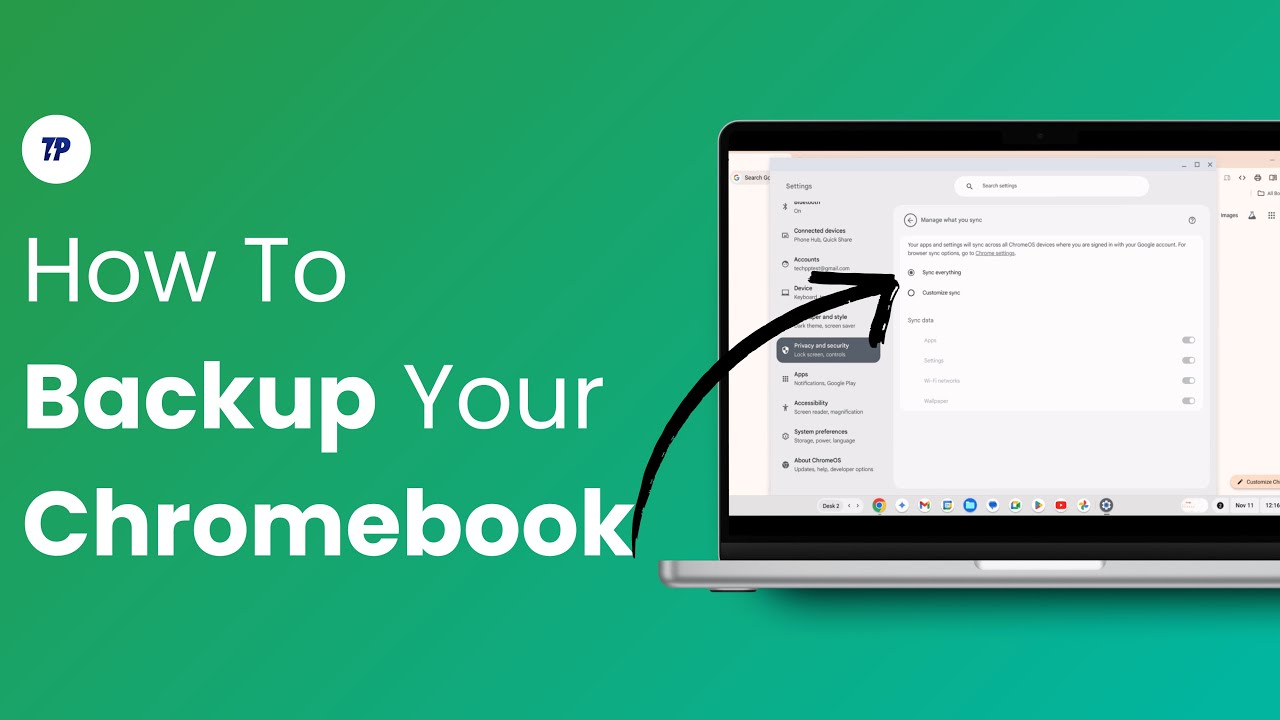 Как сделать резервную копию вашего Chromebook