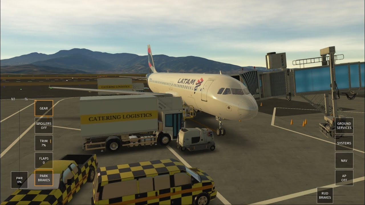 *FOGGY CONDITIONS* AIRBUS A320-200 | LATAM AIRLINES MROC - SKBO (FULL FLIGHT)