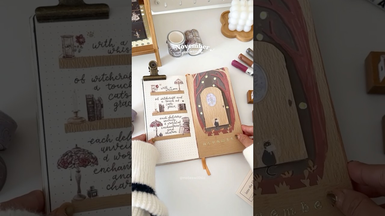 November bullet journal 2024 / plan with me 📚