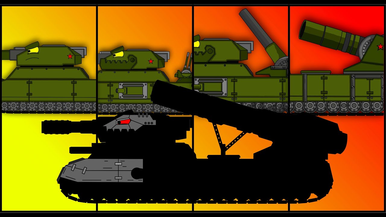Drawing Evolution of Ratte - Cartoons About Tanks