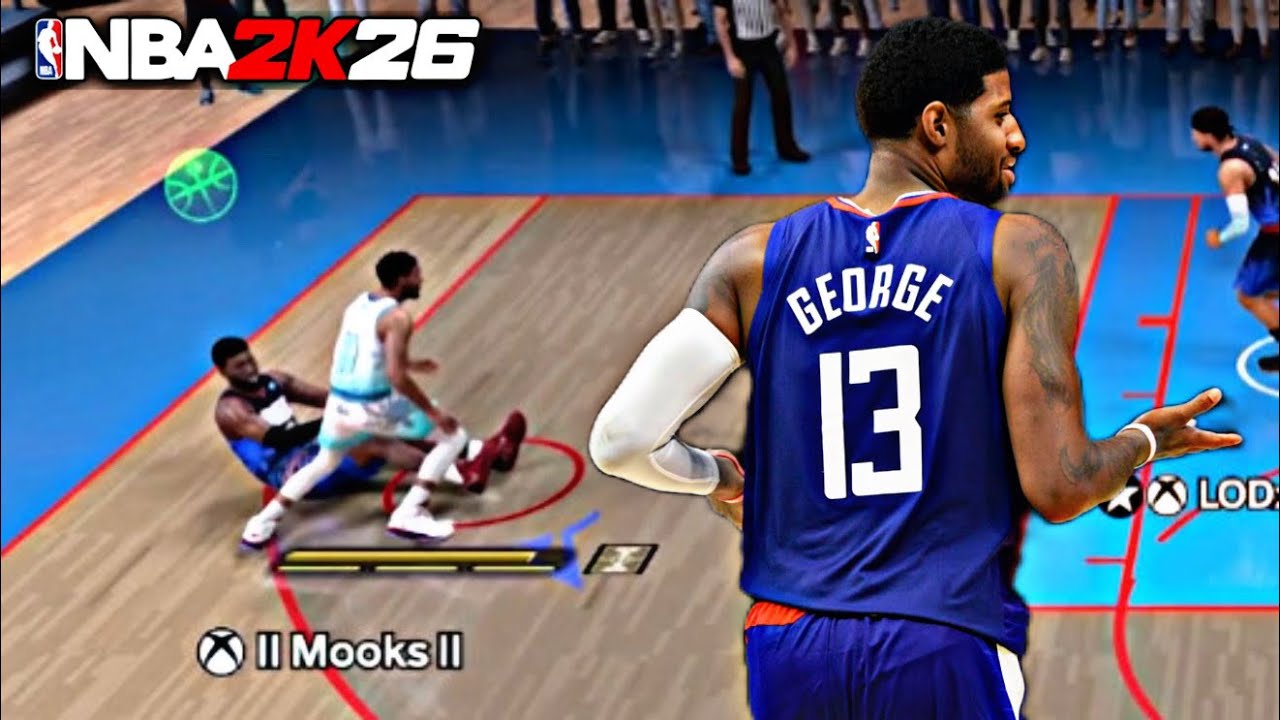This 6'8 PRIME PAUL GEORGE BUILD is an ALL AROUND BUCKET in NBA 2K26! BEST SMALL FORWARD BUILD 2K26
