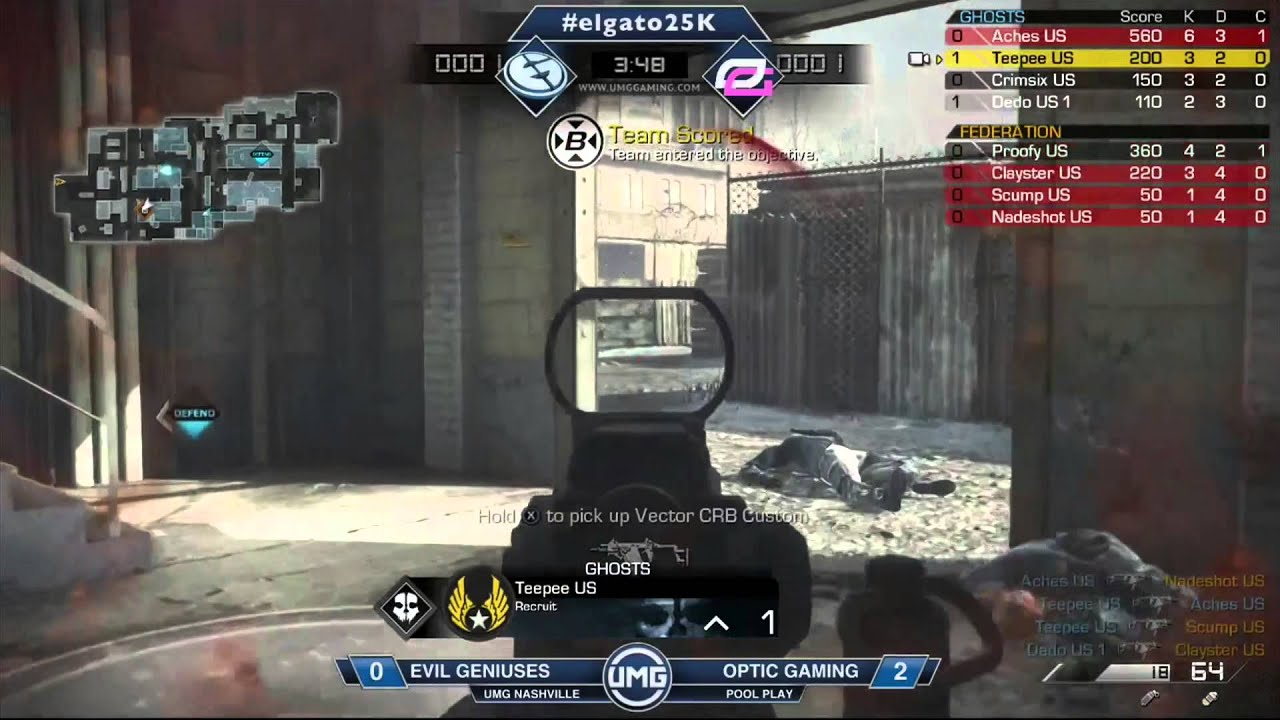 Optic Gaming vs EG Game 3 UMG Nashville 2014