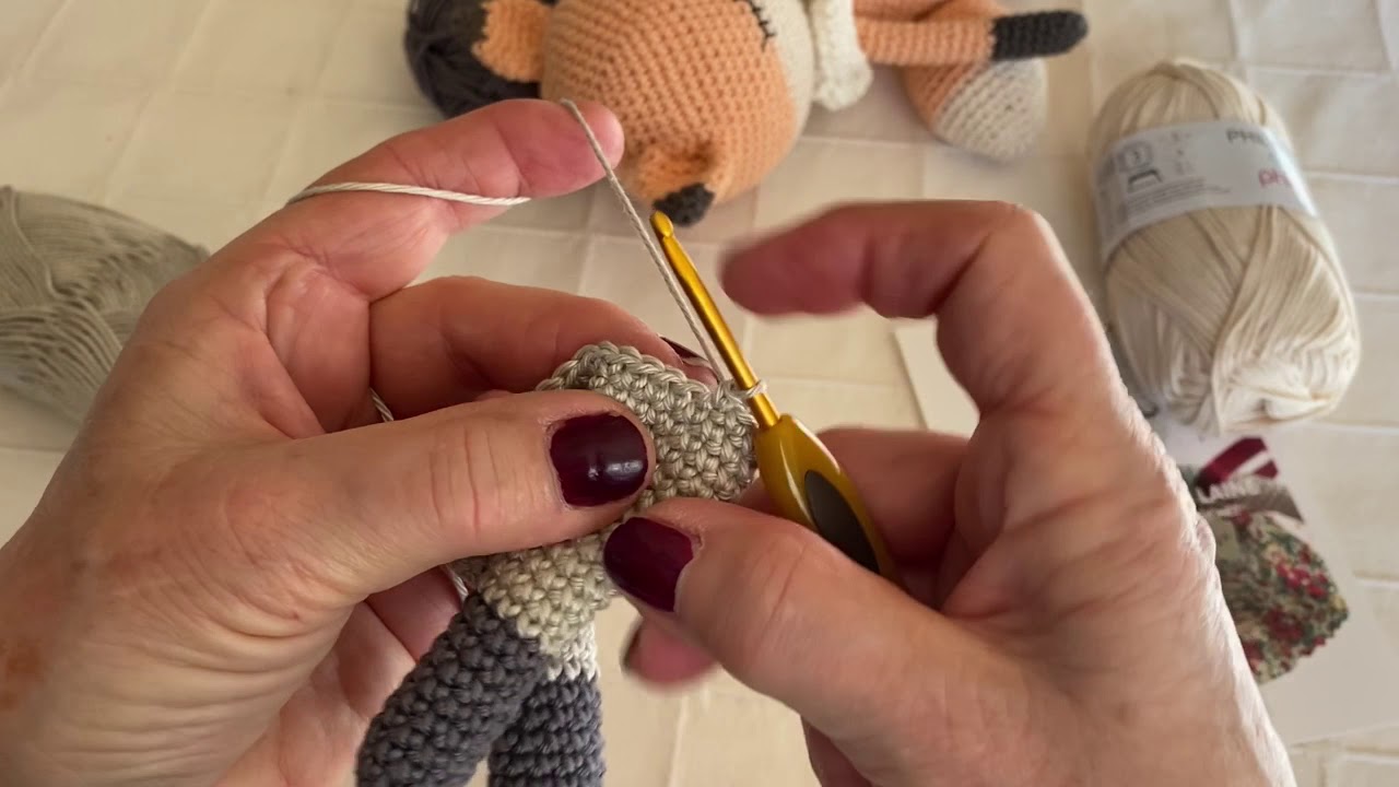 Diminution invisible au crochet - Invisible decrease
