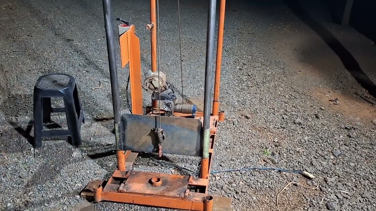 veja construção da perfuratriz de poços