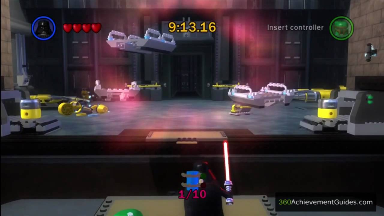 LEGO Star Wars: TCS - Blue Minikit Guide - Episode I: Darth Maul (Challenge Mode)