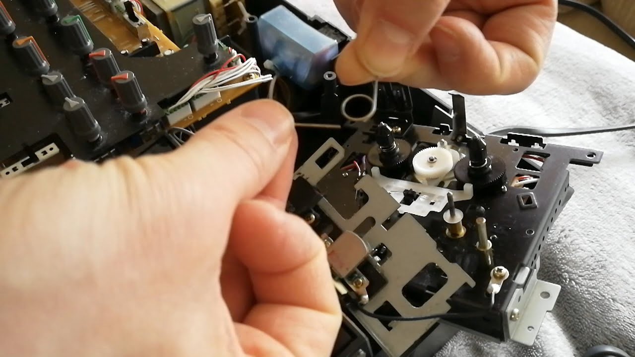 Fostex 380s Multitracker Head Panel Disengage Issue Repair