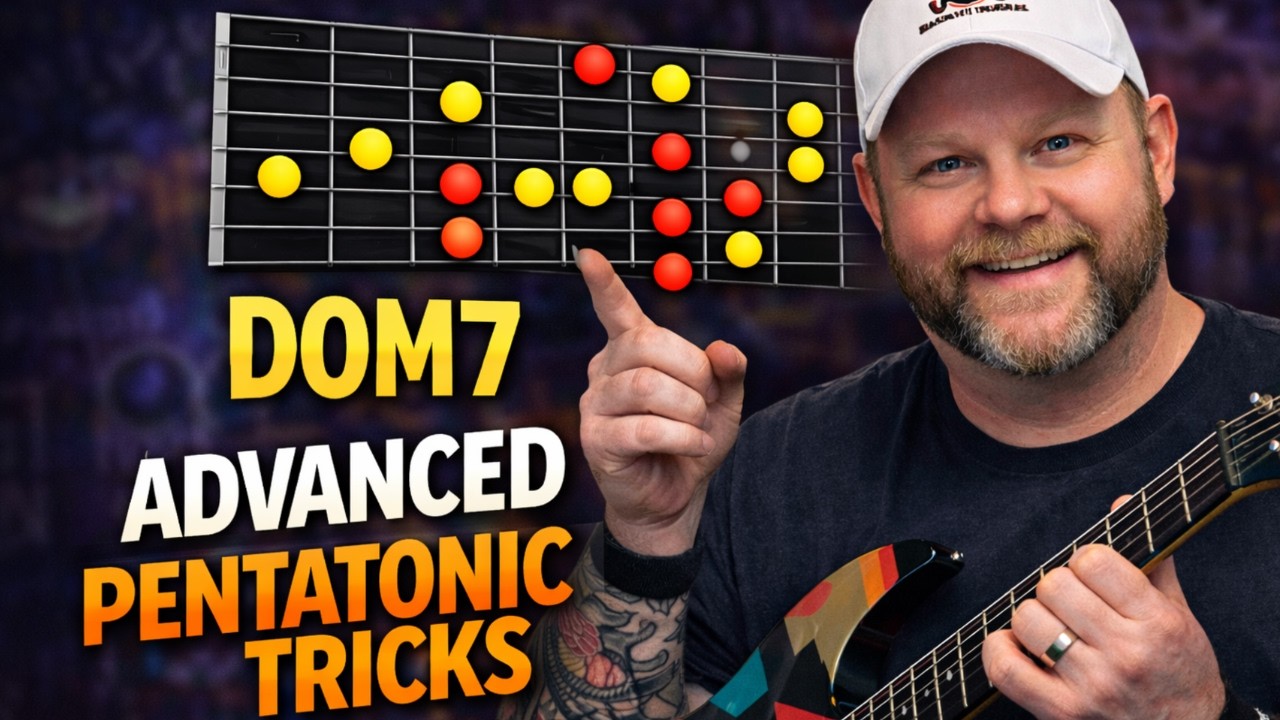 Advanced Pentatonic Tricks for Dominant Chords