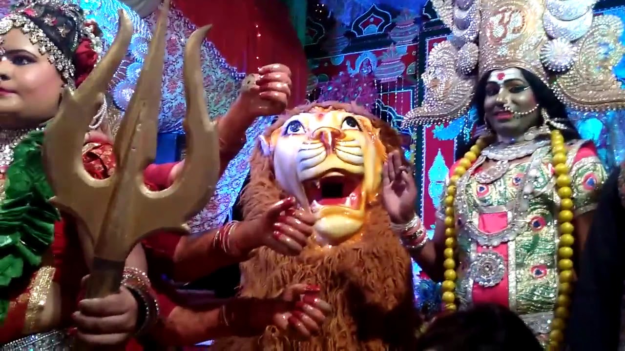 Bhasmasur and Mata Kali Dance and Performance By Akash in Jagran