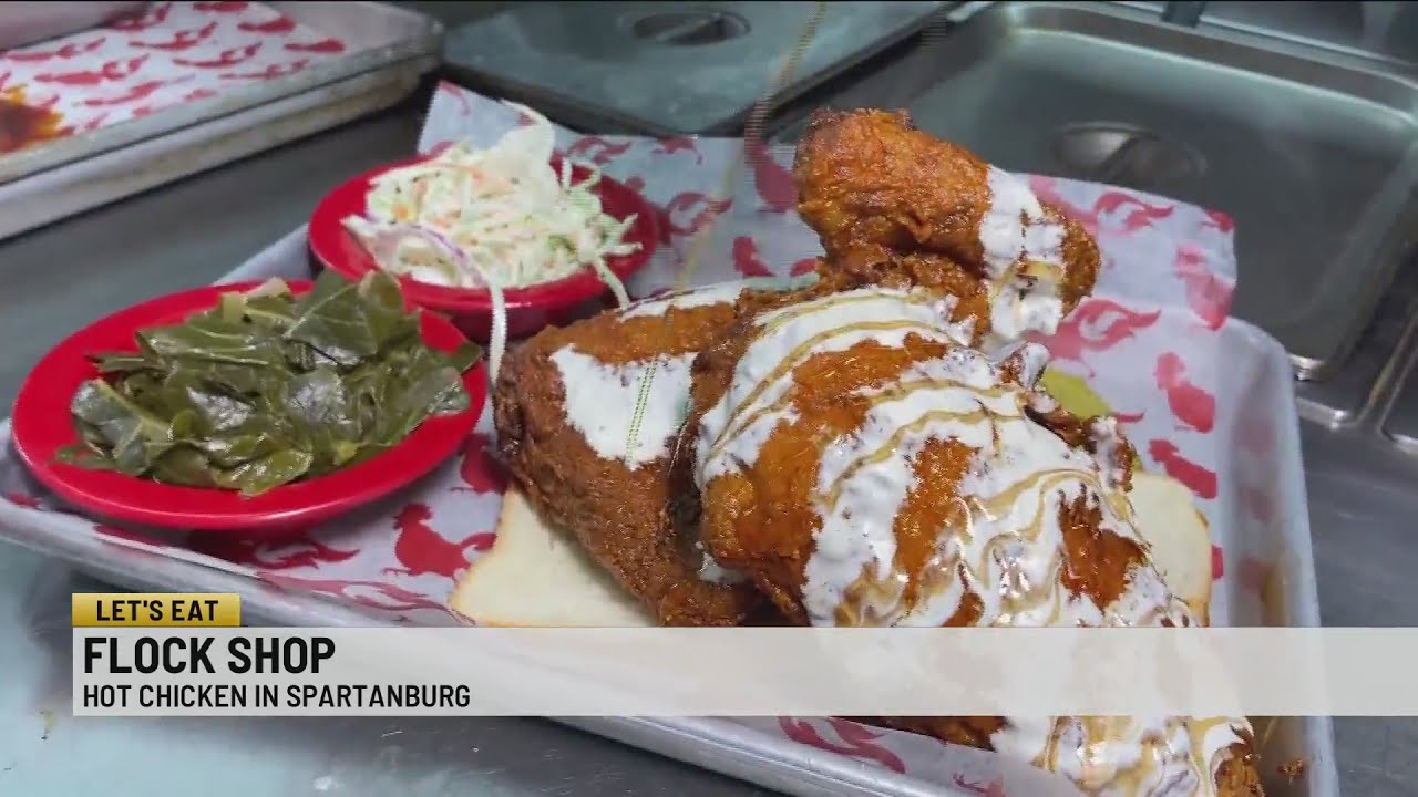 Let's Eat at The Flock Shop in Spartanburg, S.C.
