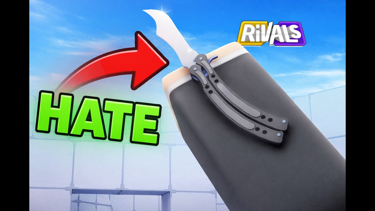 Я ненавижу нож… Поэтому я попытался победить с его помощью (Roblox Rivals)