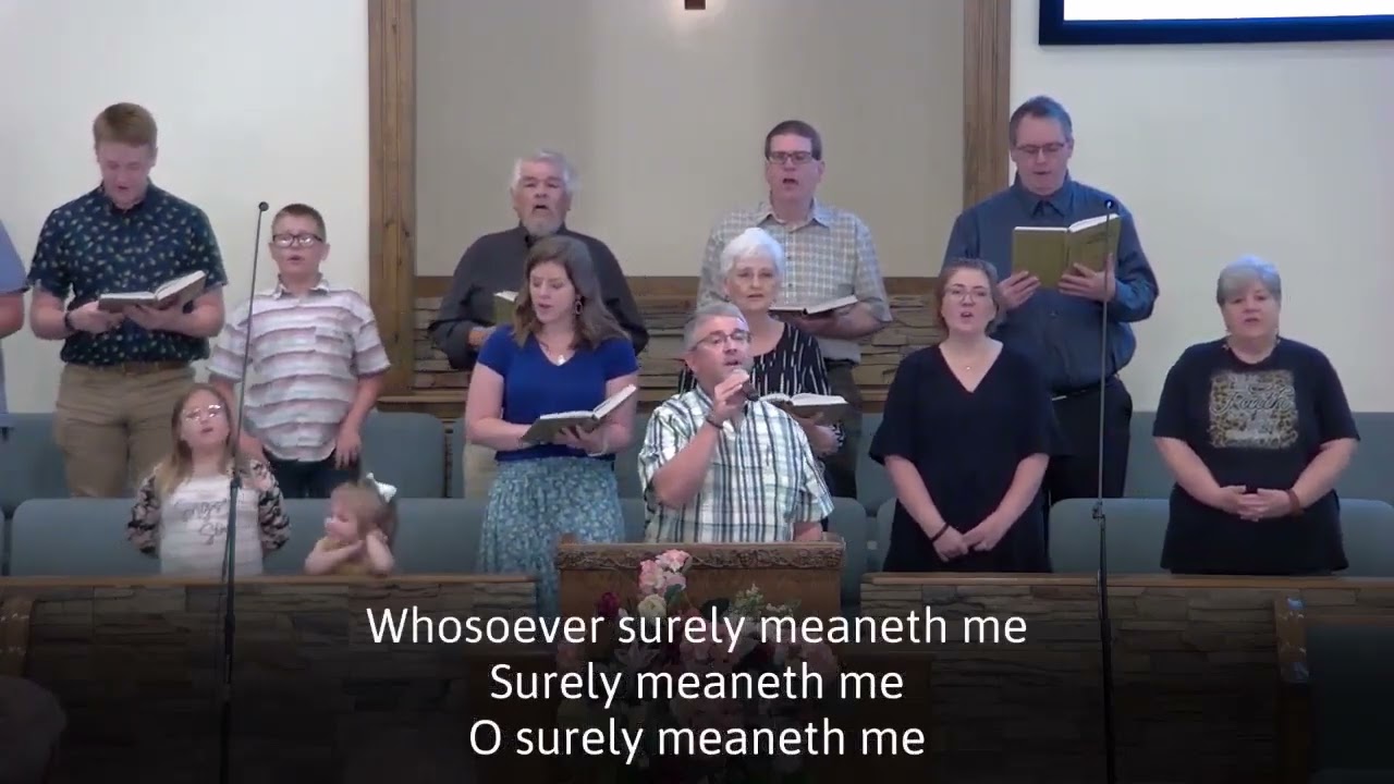 Whosoever Meaneth Me   Congregational Hymn Singing with Lyrics