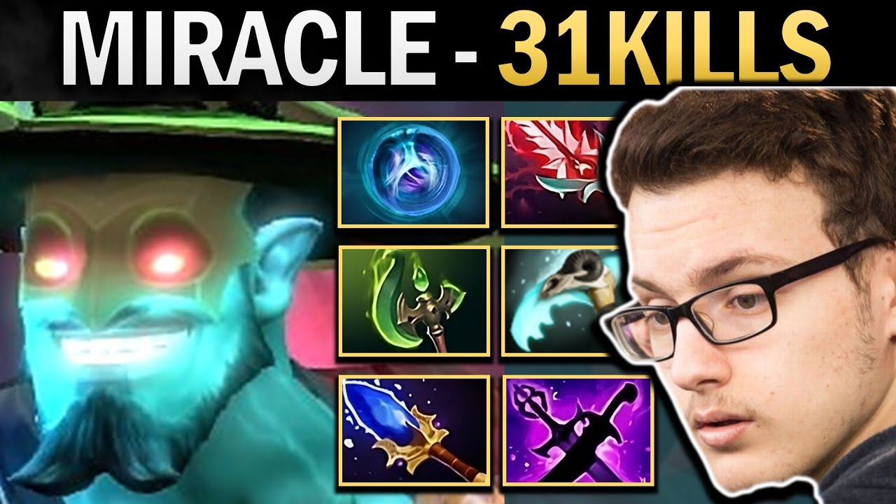 Storm Spirit Dota Gameplay Miracle with 31 Kills and 1000 GPM