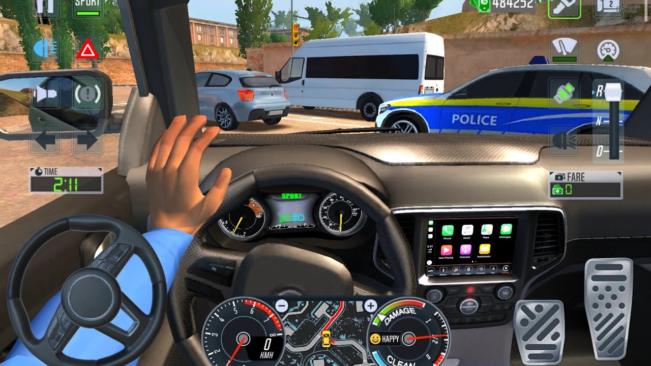 Crazy Taxi Gameplay 🫣 Taxi Driver Game - Car Game Android Gameplay