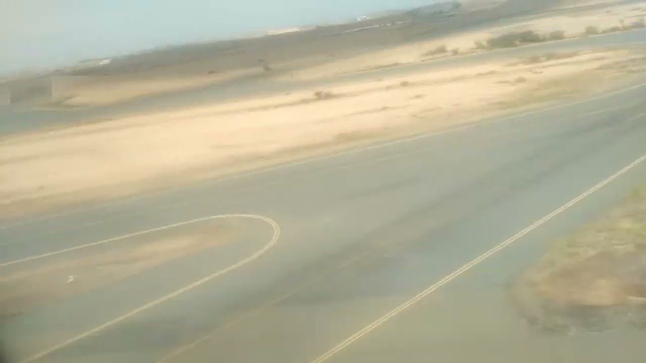Landing to Taif airport