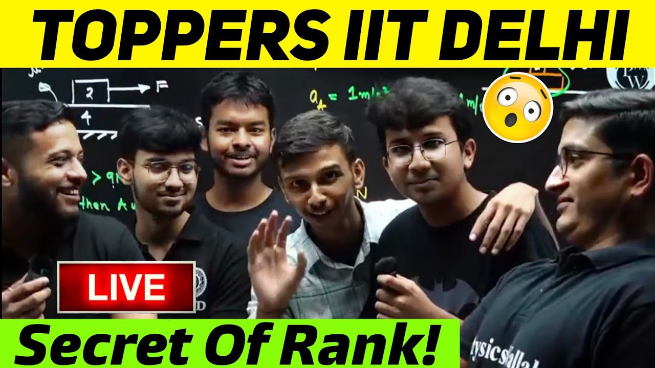Toppers of IIT Delhi Aspirants In live Class| Rajwant Sir Live Class | Class Hijacked 😍|