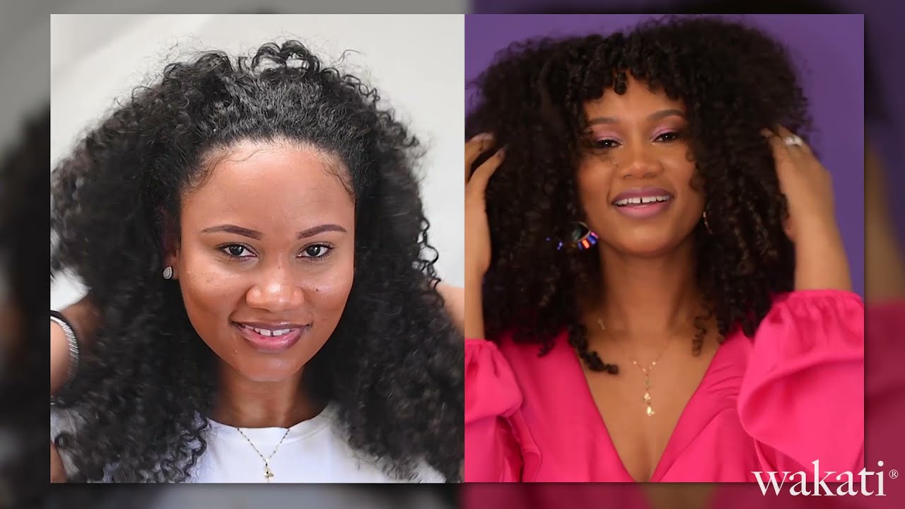 Wakati How I Styled It: Wash n Go on 3B Hair