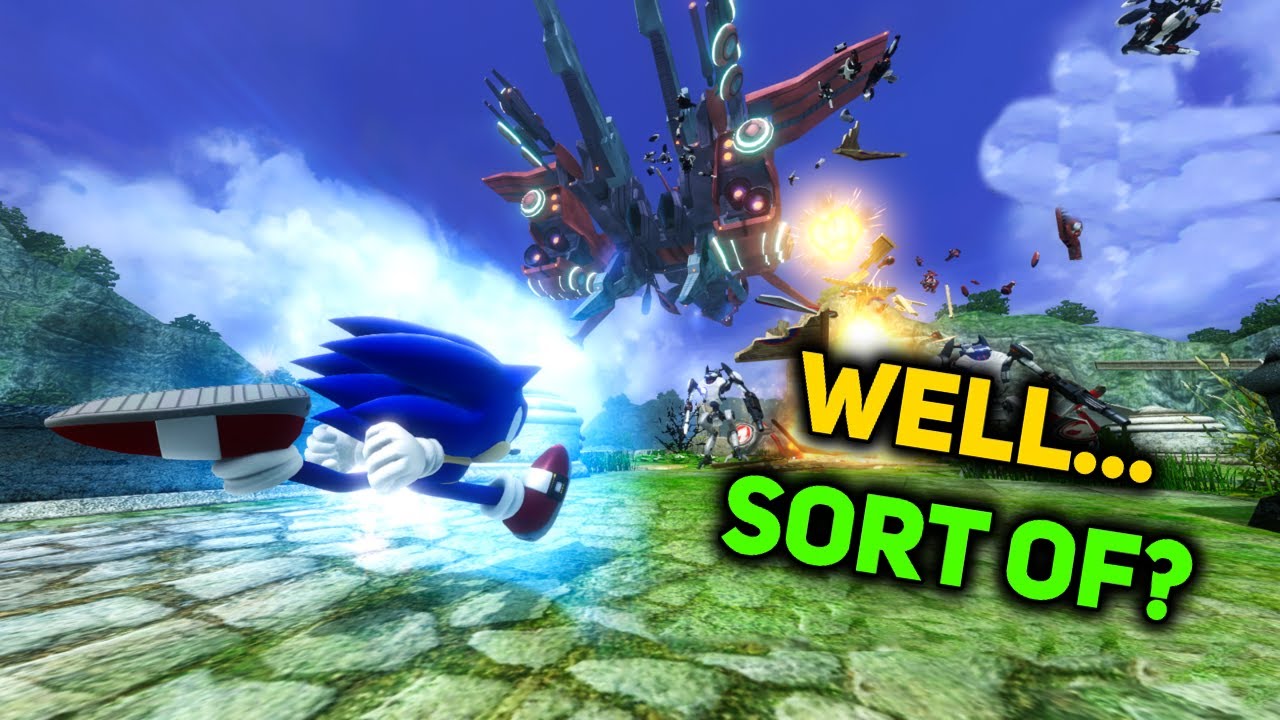Does The Boost Formula Work In Sonic P06's Adventure-Style Stages?