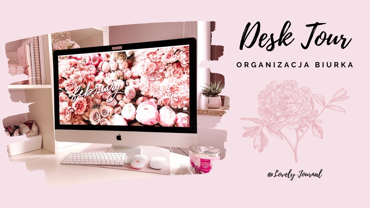 ✨ Desk Tour | Organizacja Biurka Luty 2022 ✨