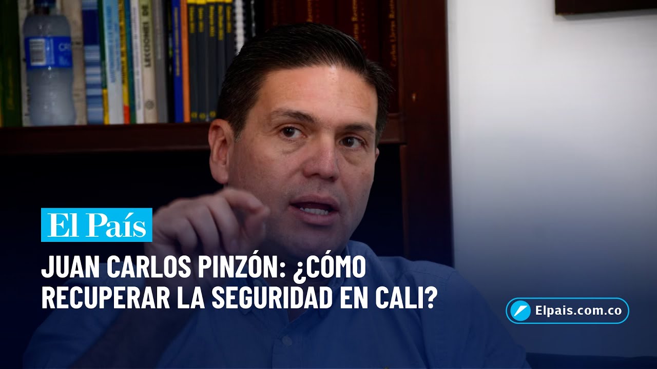 Juan Carlos Pinzón habla de seguridad, humanidad y futuro para Cali y el Pacífico| El País Cali